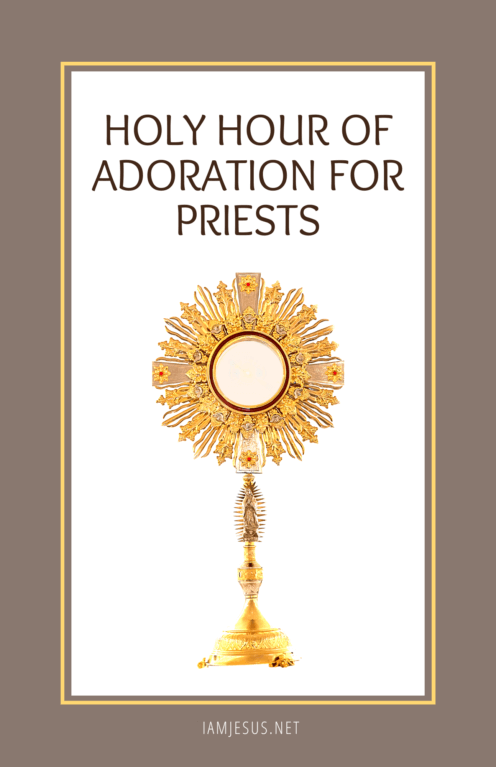 Adoration Prayers for Holy Hour - I Am Jesus